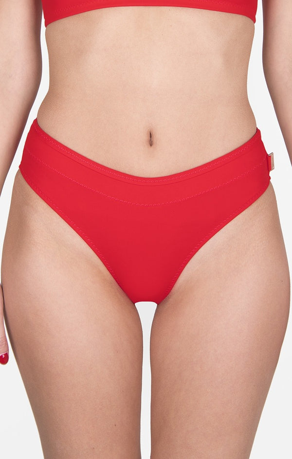 Shan Techno-graph medium rise bikini bottom